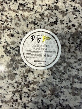 Puppy Paws Shampoo Bar - White